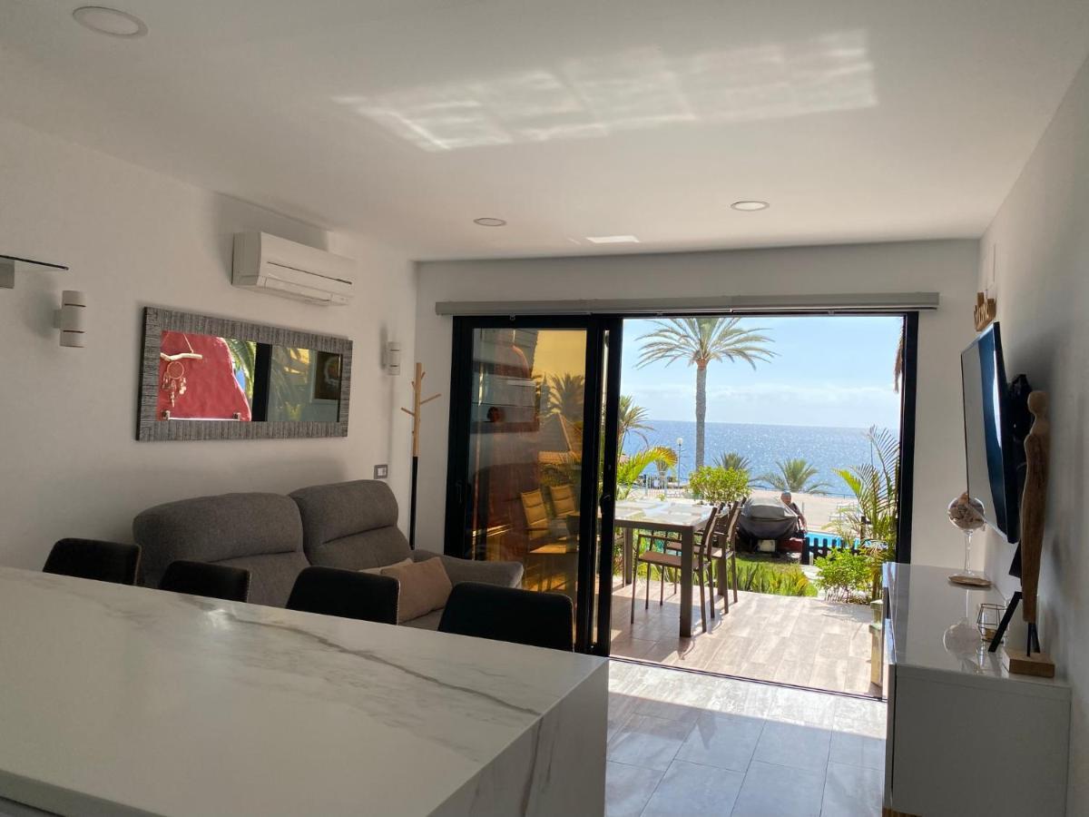 First Beachline Deluxe With Garden And Terrasse In Sun Club San Bartolomé Exterior foto