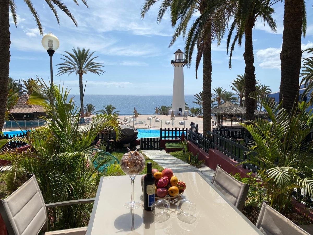 First Beachline Deluxe With Garden And Terrasse In Sun Club San Bartolomé Exterior foto