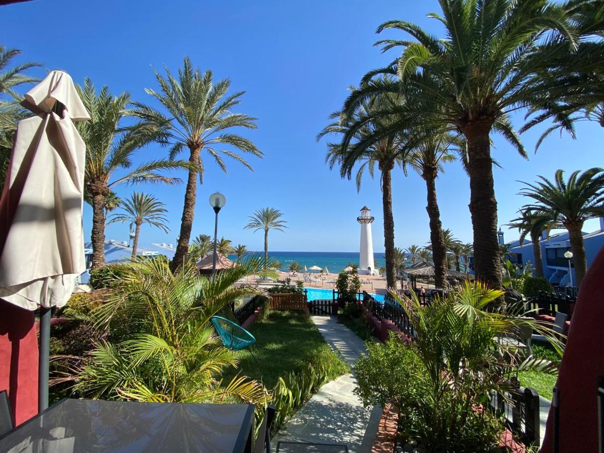 First Beachline Deluxe With Garden And Terrasse In Sun Club San Bartolomé Exterior foto
