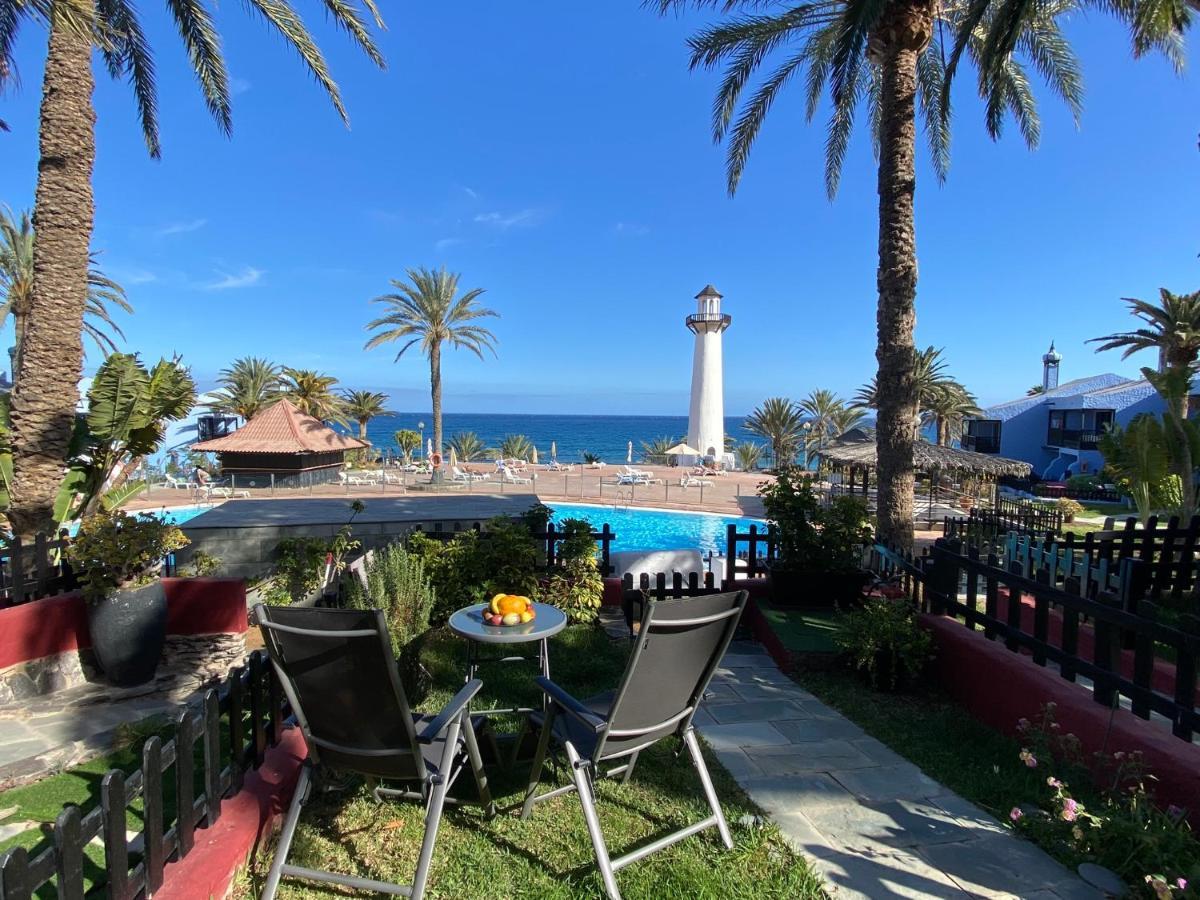 First Beachline Deluxe With Garden And Terrasse In Sun Club San Bartolomé Exterior foto